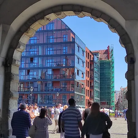 Mieszkanie Na Bulwarach Na Wylacznosc 40m2 * Gdaňsk